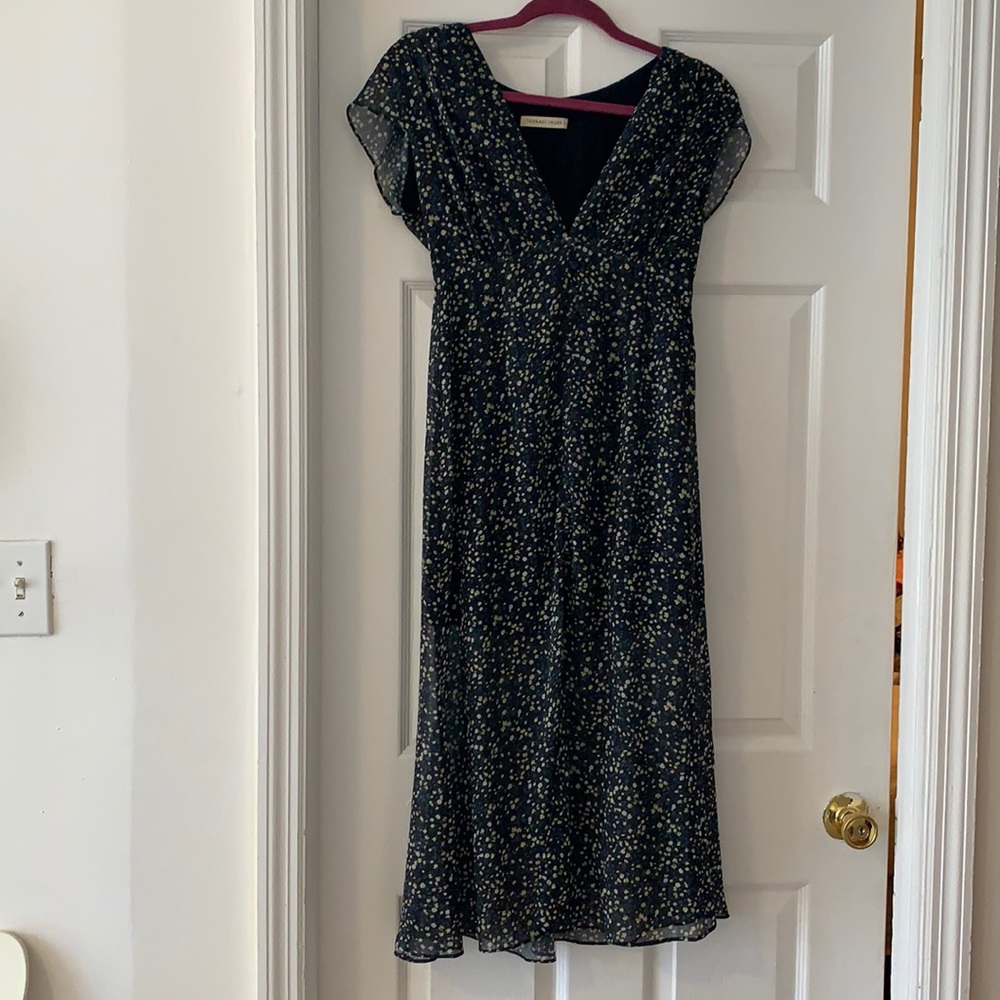 Floral midi dress